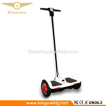 Kingswing 8 inch Big wheels Standing self-balancing electric smart scooter two wheel mobility skateboard with handrail